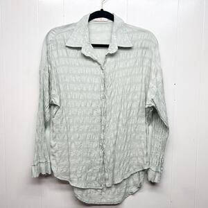 Lovely Light Mint Button-Down style light weight Shirt - Women's Relaxed Fit
